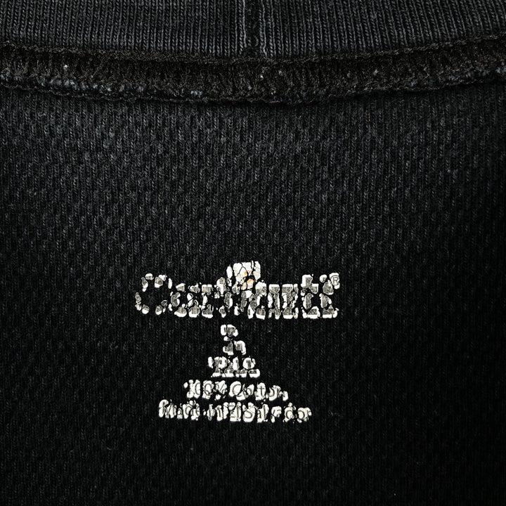 Carhartt Thermal Ron T-shirt, Honeycomb, Men's L size cotton navy blue type Vintage Second Hand