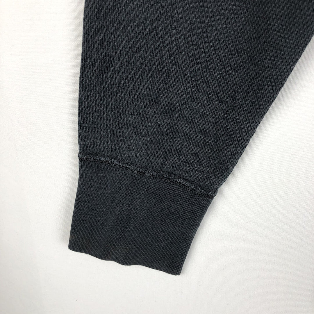 Carhartt Thermal Ron T-shirt, Honeycomb, Men's L size cotton navy blue type Vintage Second Hand