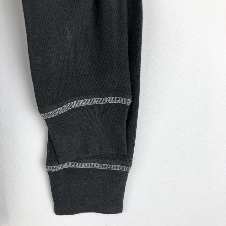 CANVAS Thermal Long-Sleeve T-Shirt, Men's Size M unclear black type Vintage Second Hand
