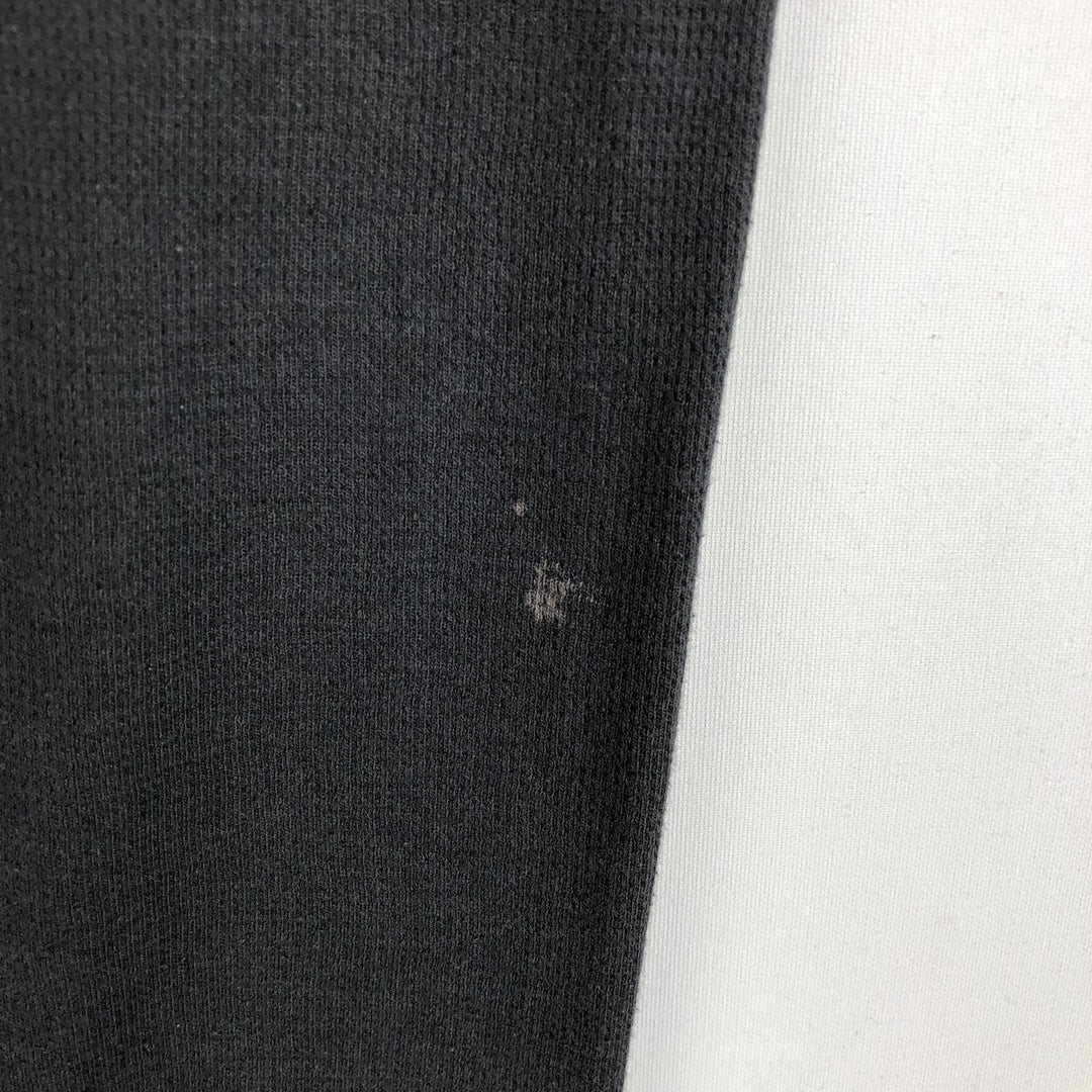 CANVAS Thermal Long-Sleeve T-Shirt, Men's Size M unclear black type Vintage Second Hand