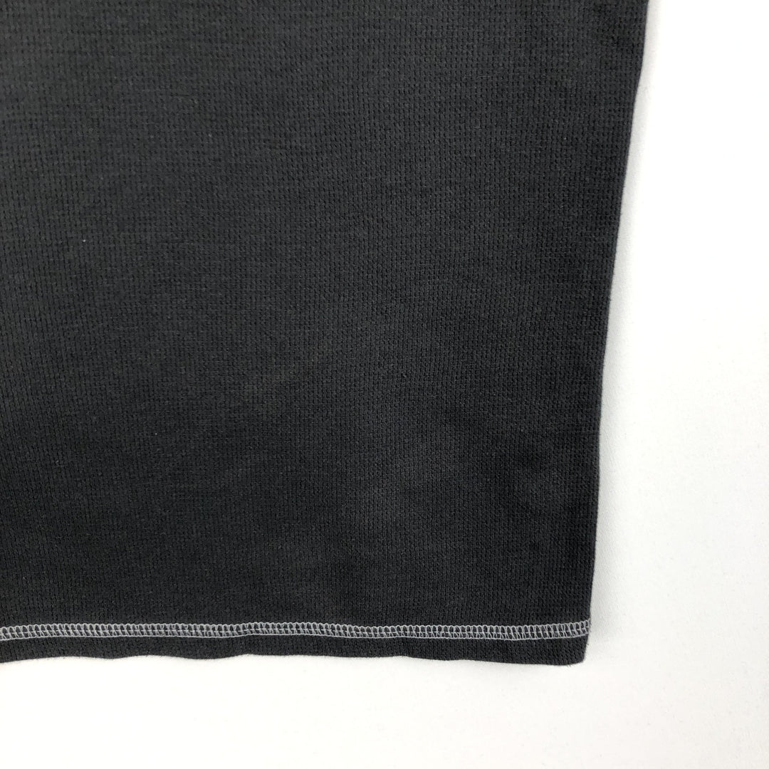 CANVAS Thermal Long-Sleeve T-Shirt, Men's Size M unclear black type Vintage Second Hand