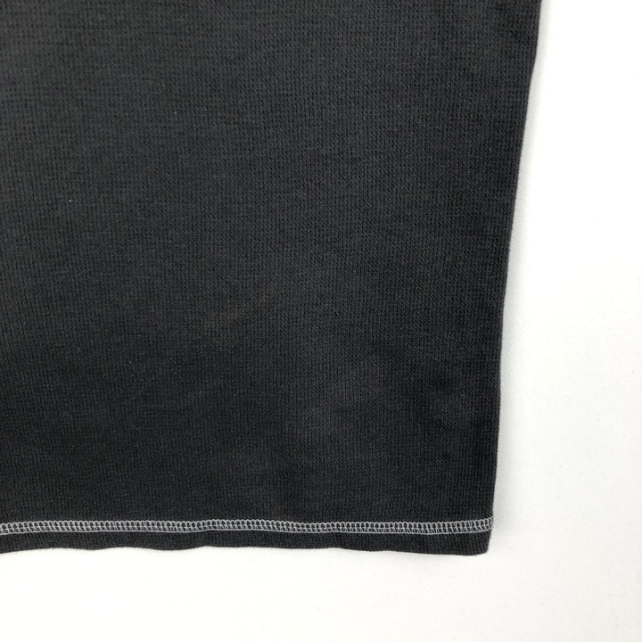 CANVAS Thermal Long-Sleeve T-Shirt, Men's Size M unclear black type Vintage Second Hand