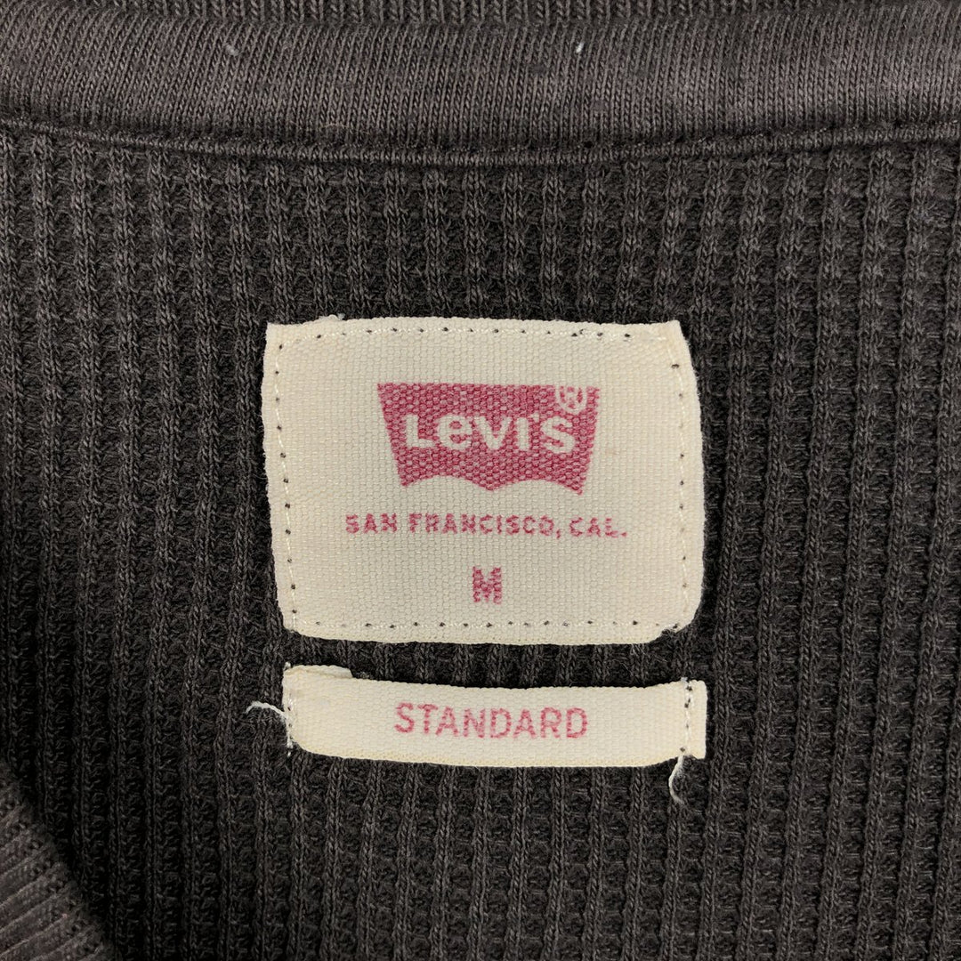 Levi's Thermal Long-Sleeve T-Shirt, Men's Size M unclear Khaki type Vintage Second Hand