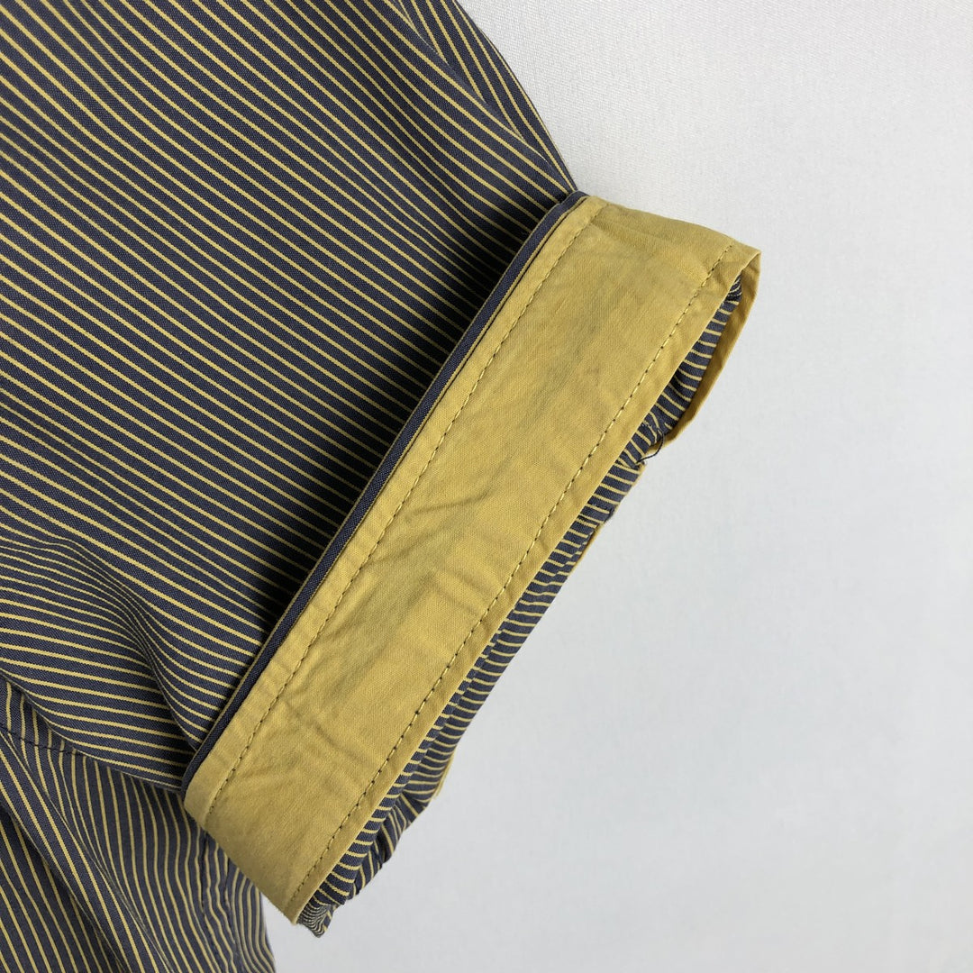 ANTONY MORATO Stripe Pattern Short-Sleeve Button-Down Shirt, Women's Size S (approx.) cotton navy blue type Vintage Second Hand