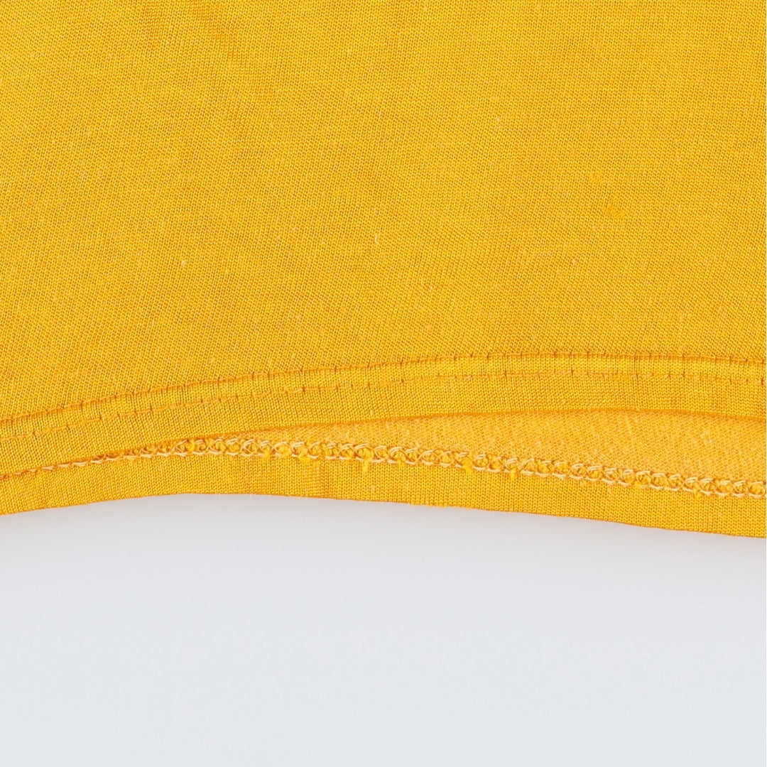 ~1970'S EMPIRE Game Shirt Football Shirt Women's Size M (Equivalent) Vintage Rayon yellow type Vintage Second Hand