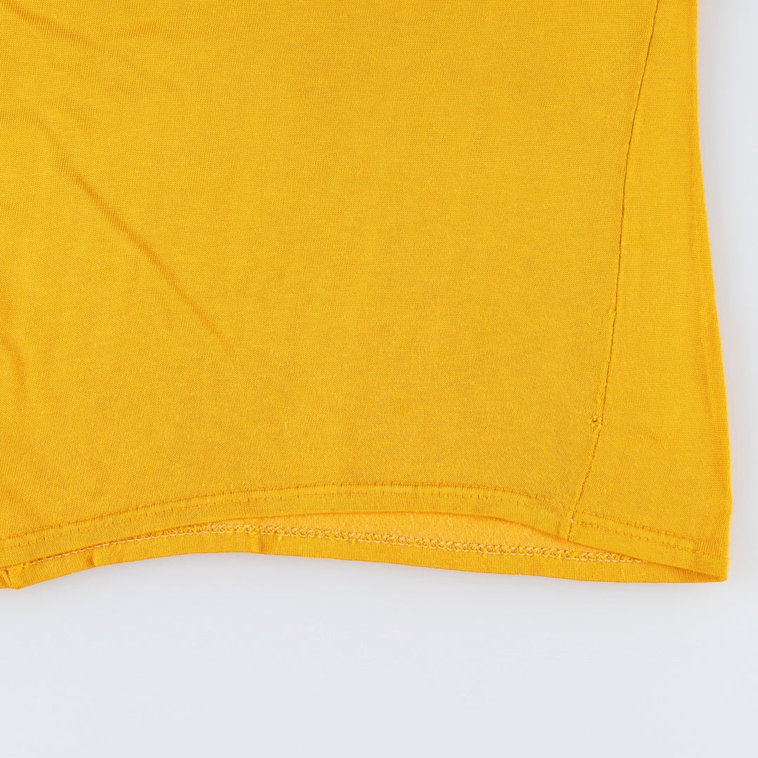 ~1970'S EMPIRE Game Shirt Football Shirt Women's Size M (Equivalent) Vintage Rayon yellow type Vintage Second Hand