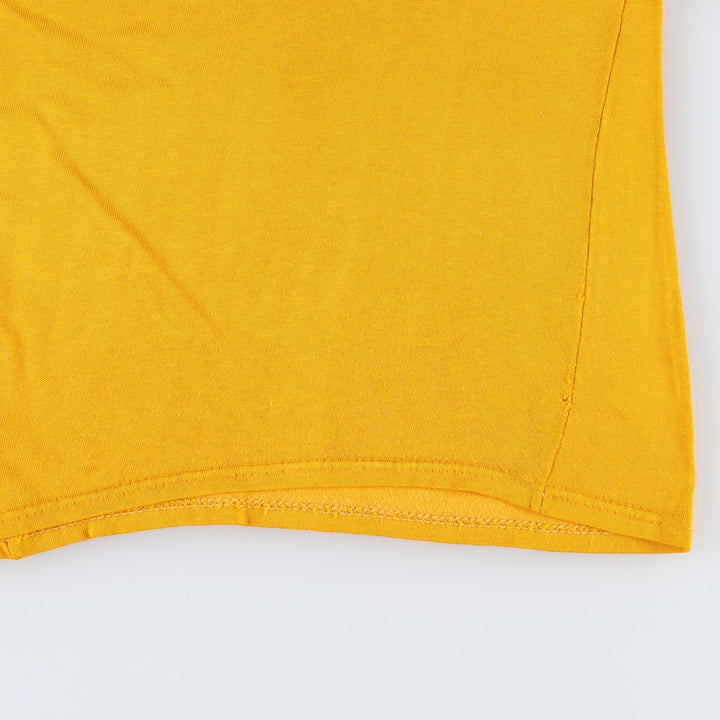 ~1970'S EMPIRE Game Shirt Football Shirt Women's Size M (Equivalent) Vintage Rayon yellow type Vintage Second Hand