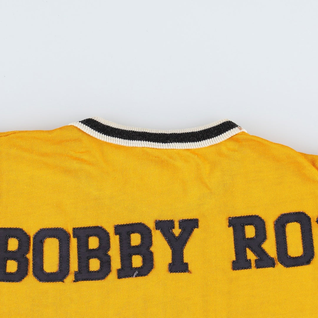~1970'S EMPIRE Game Shirt Football Shirt Women's Size M (Equivalent) Vintage Rayon yellow type Vintage Second Hand