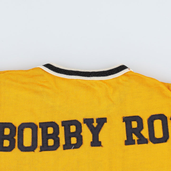 ~1970'S EMPIRE Game Shirt Football Shirt Women's Size M (Equivalent) Vintage Rayon yellow type Vintage Second Hand