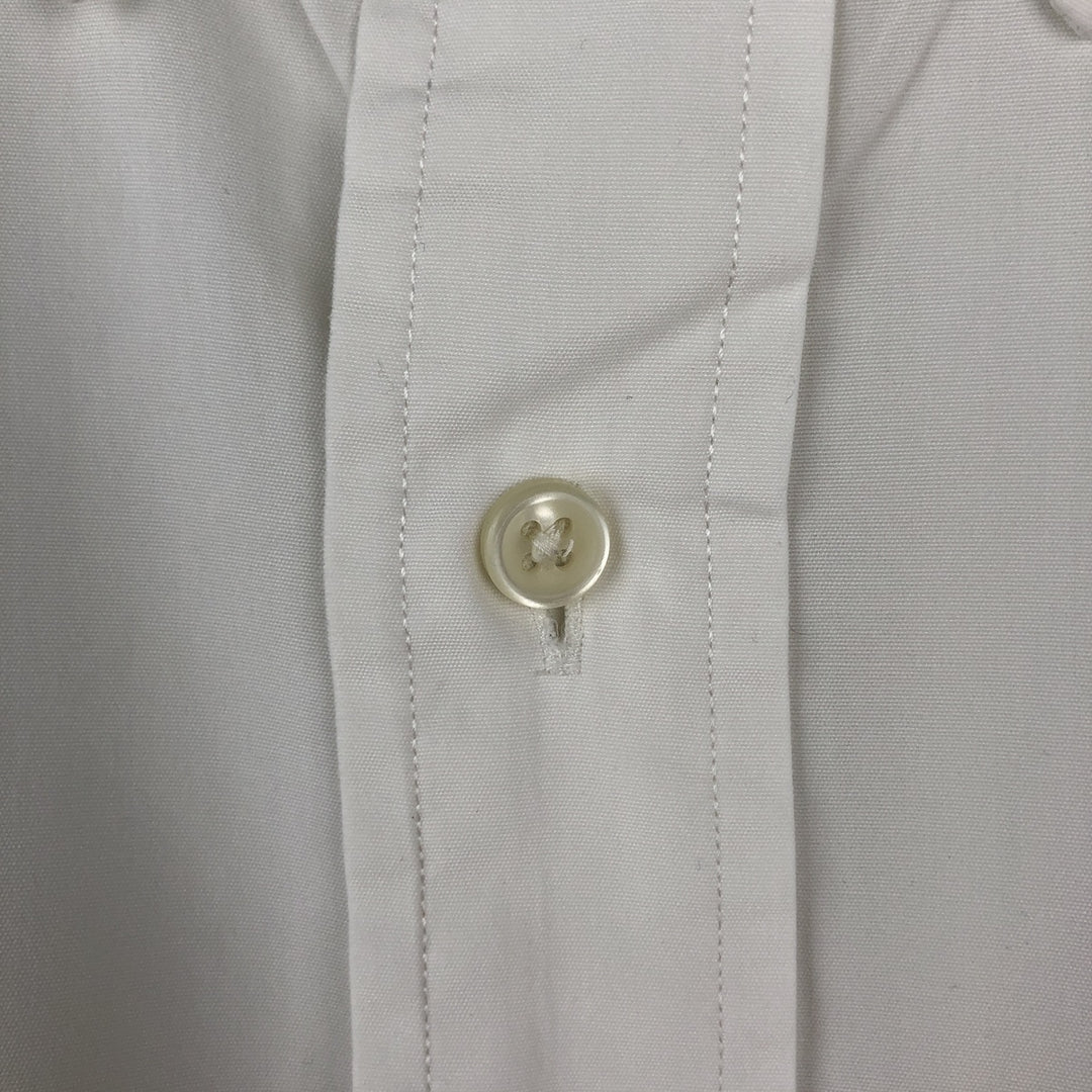Ralph Lauren Classic Fit Long Sleeve Button Down Shirt, Men's Size L cotton white type Vintage Second Hand