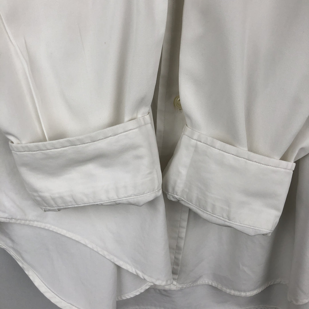 Ralph Lauren Classic Fit Long Sleeve Button Down Shirt, Men's Size L cotton white type Vintage Second Hand