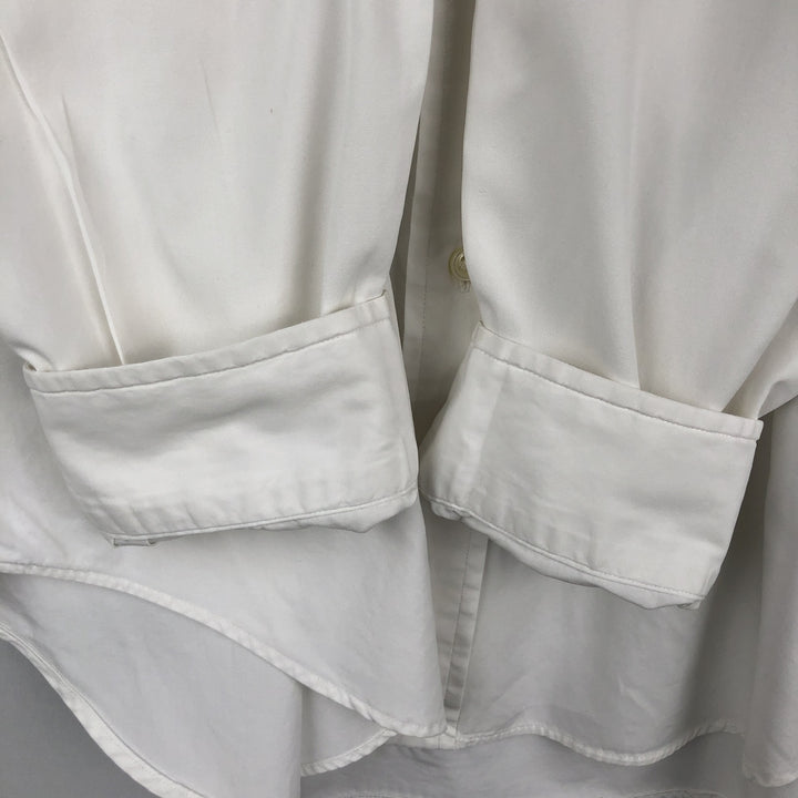 Ralph Lauren Classic Fit Long Sleeve Button Down Shirt, Men's Size L cotton white type Vintage Second Hand