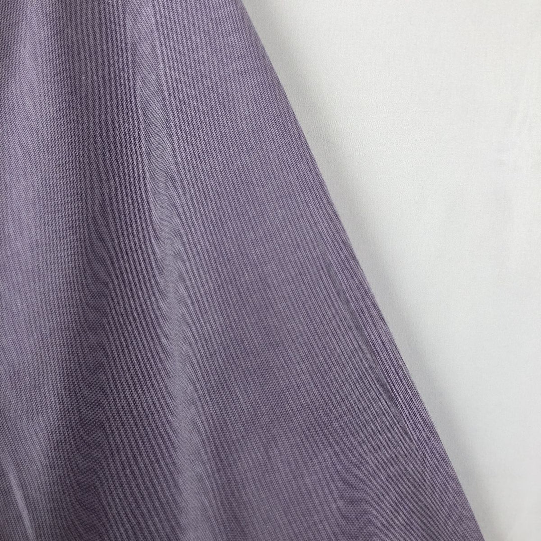 Ralph Lauren CURHAM CLASSIC FIT Herringbone Long-Sleeve Cotton Shirt, Men's Size XL (approx.) cotton purple type Vintage Second Hand