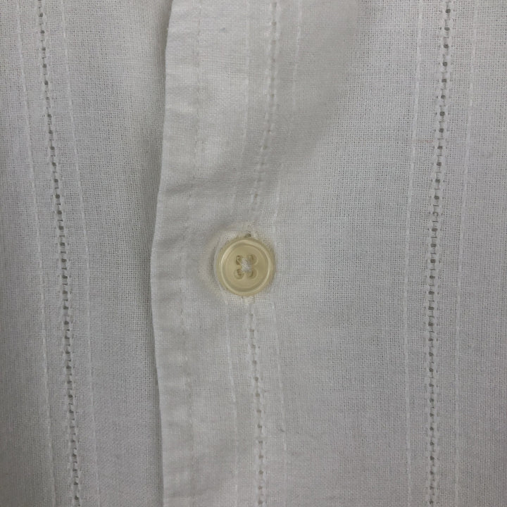 Ralph Lauren CHAPMAN Long-Sleeve Cotton Shirt, Men's Size L (approx.) cotton white type Vintage Second Hand
