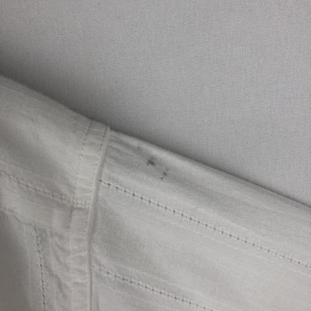 Ralph Lauren CHAPMAN Long-Sleeve Cotton Shirt, Men's Size L (approx.) cotton white type Vintage Second Hand
