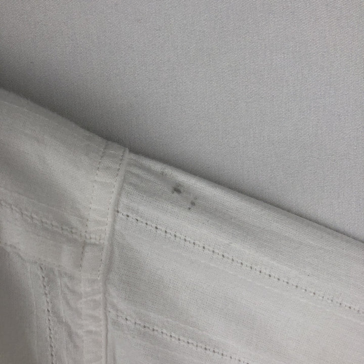 Ralph Lauren CHAPMAN Long-Sleeve Cotton Shirt, Men's Size L (approx.) cotton white type Vintage Second Hand