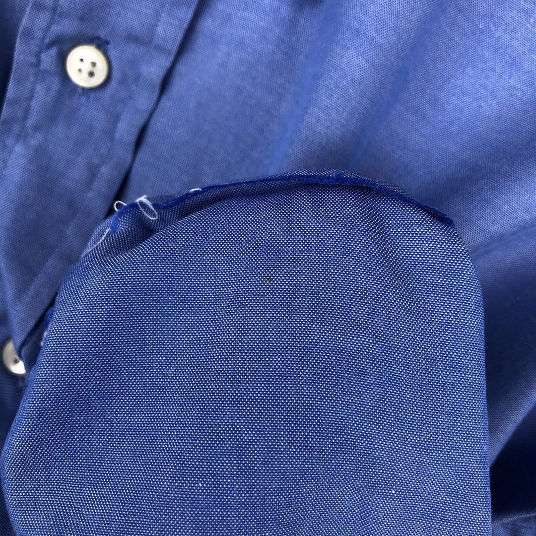 Ralph Lauren RALPH LAUREN GOLF TILDEN long sleeve button down shirt men's size L cotton blue type Vintage Second Hand