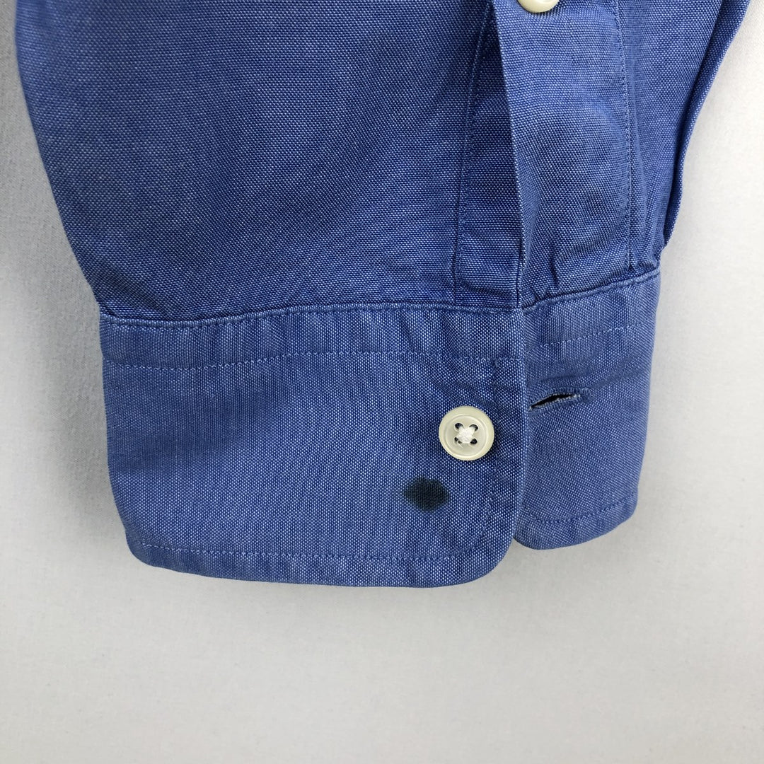 Ralph Lauren RALPH LAUREN GOLF TILDEN long sleeve button down shirt men's size L cotton blue type Vintage Second Hand