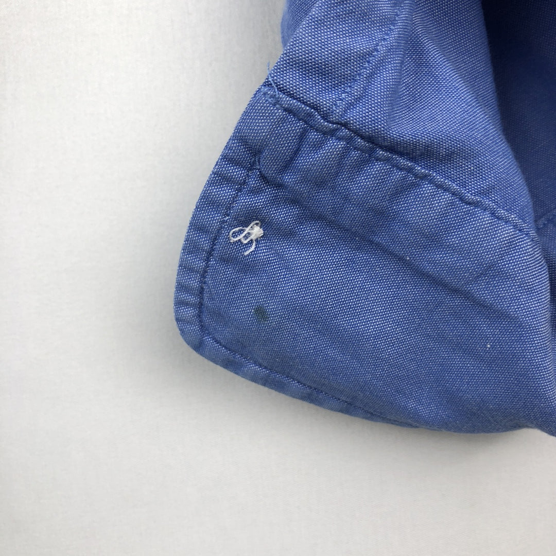 Ralph Lauren RALPH LAUREN GOLF TILDEN long sleeve button down shirt men's size L cotton blue type Vintage Second Hand