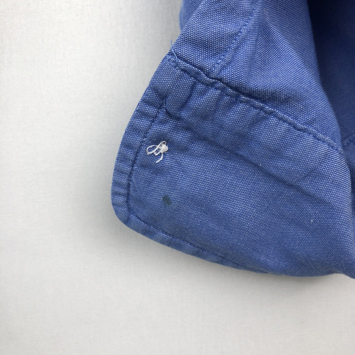 Ralph Lauren RALPH LAUREN GOLF TILDEN long sleeve button down shirt men's size L cotton blue type Vintage Second Hand