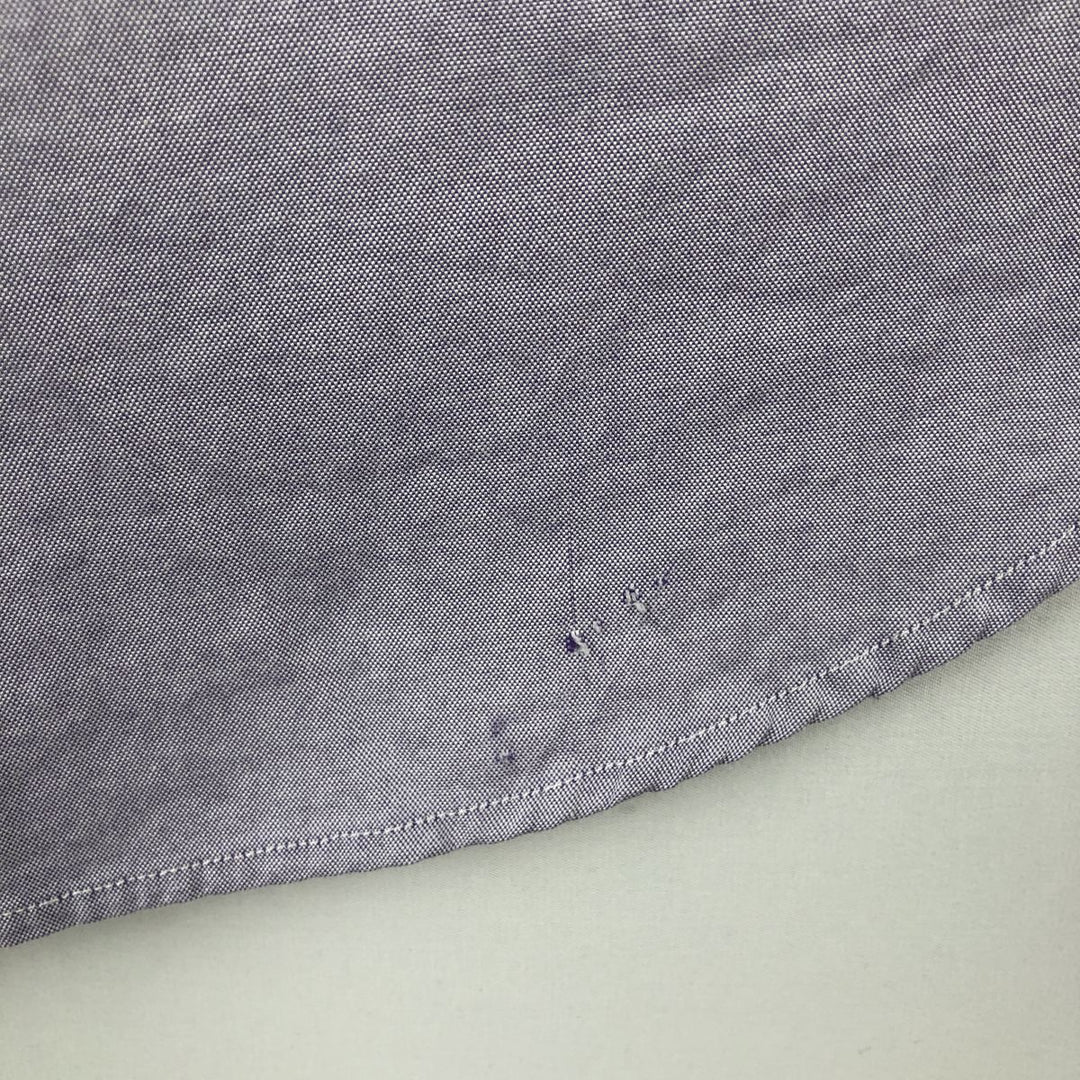 Ralph Lauren Classic Fit Long Sleeve Button Down Shirt, Men's Size L cotton purple type Vintage Second Hand