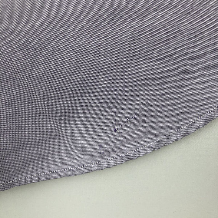 Ralph Lauren Classic Fit Long Sleeve Button Down Shirt, Men's Size L cotton purple type Vintage Second Hand