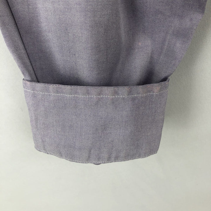 Ralph Lauren Classic Fit Long Sleeve Button Down Shirt, Men's Size L cotton purple type Vintage Second Hand
