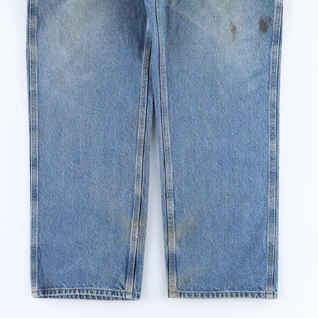 Carhartt ORIGINAL FIT denim painter pants, men's size W35 (approx.) cotton blue type Vintage Second Hand
