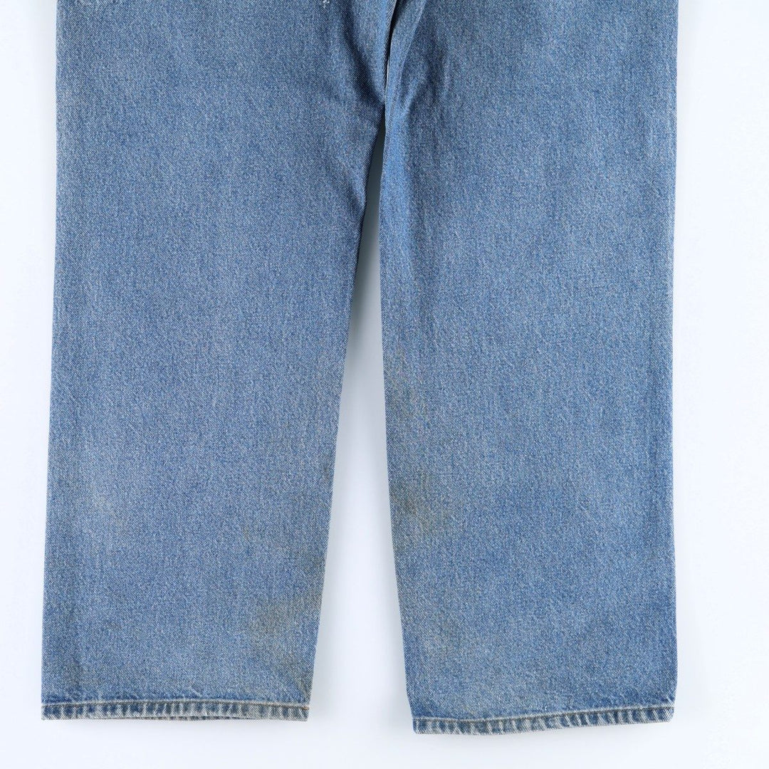 Carhartt ORIGINAL FIT denim painter pants, men's size W35 (approx.) cotton blue type Vintage Second Hand