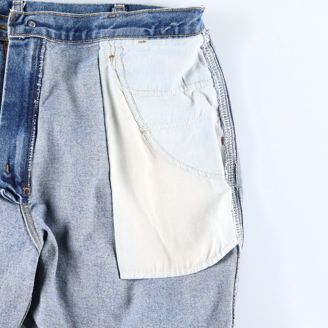Carhartt ORIGINAL FIT denim painter pants, men's size W35 (approx.) cotton blue type Vintage Second Hand