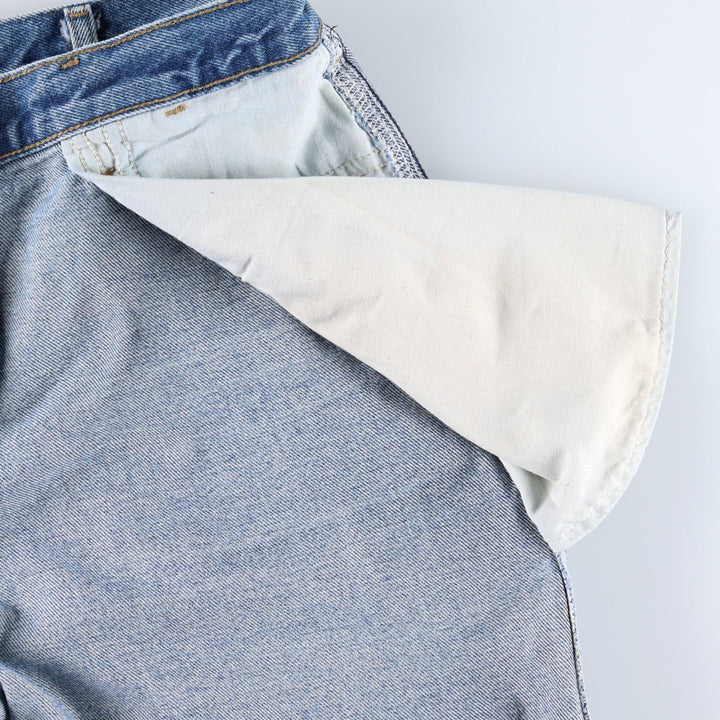 Carhartt ORIGINAL FIT denim painter pants, men's size W35 (approx.) cotton blue type Vintage Second Hand