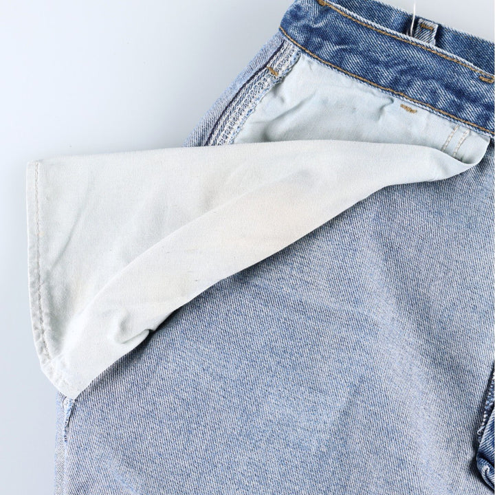Carhartt ORIGINAL FIT denim painter pants, men's size W35 (approx.) cotton blue type Vintage Second Hand