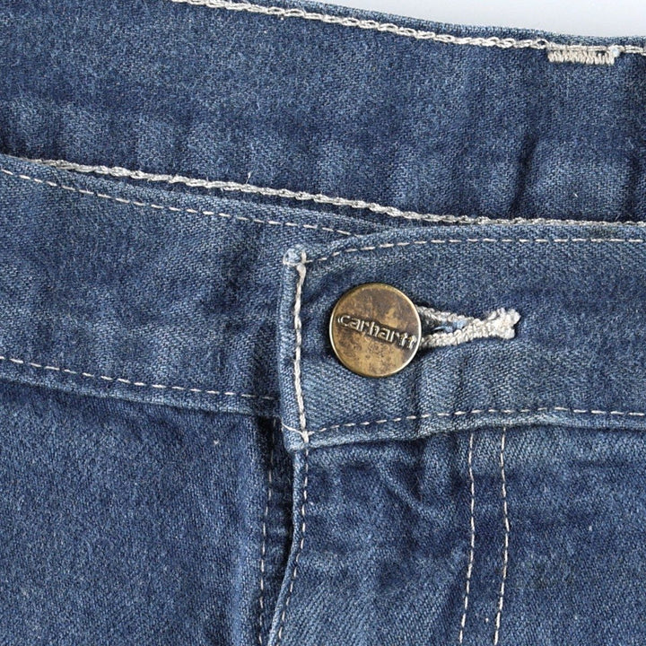 Carhartt Dungaree Fit Denim Painter Pants, Men's, W34 equivalent cotton blue type Vintage Second Hand