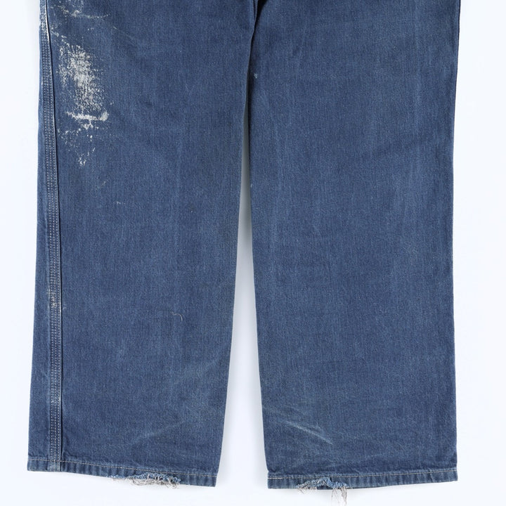 Carhartt Dungaree Fit Denim Painter Pants, Men's, W34 equivalent cotton blue type Vintage Second Hand
