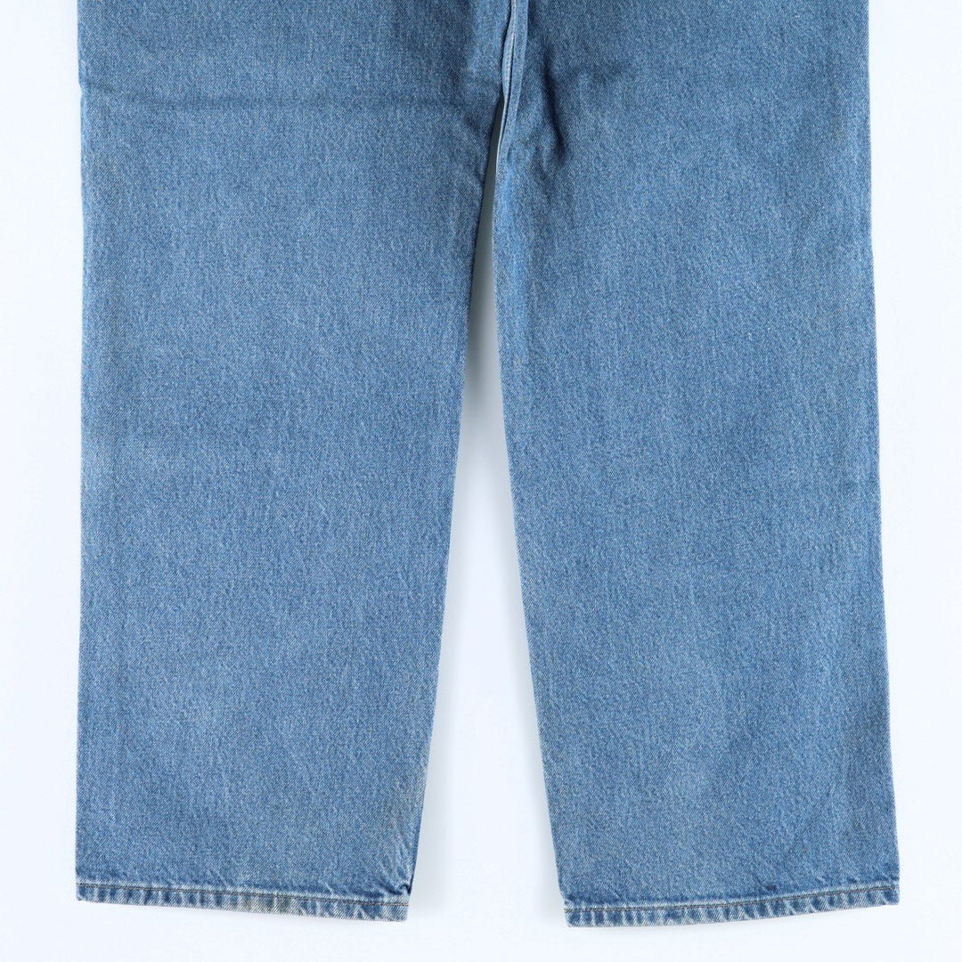 Carhartt Loose Original Fit Double Knee Denim Painter Pants, Men's W33 (approx.) cotton blue type Vintage Second Hand