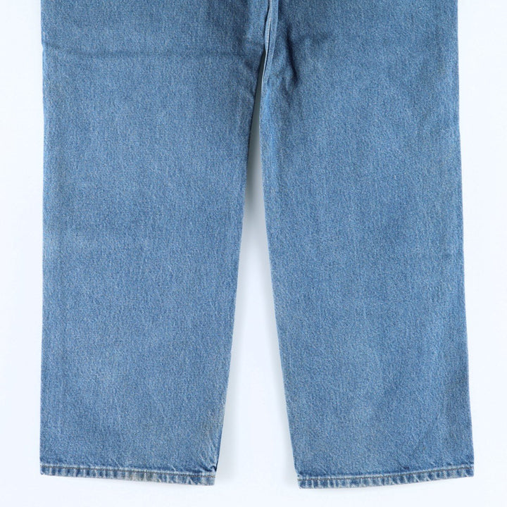 Carhartt Loose Original Fit Double Knee Denim Painter Pants, Men's W33 (approx.) cotton blue type Vintage Second Hand