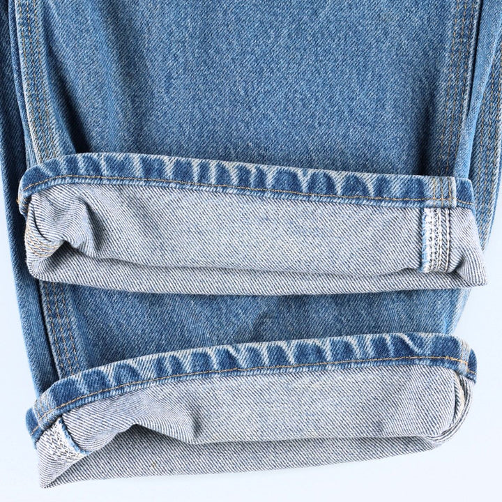 Carhartt Loose Original Fit Double Knee Denim Painter Pants, Men's W33 (approx.) cotton blue type Vintage Second Hand