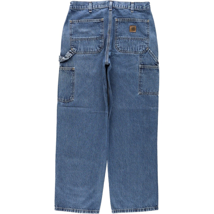 Carhartt Original Dungaree Fit Denim Painter Pants, Men's, Size W32 cotton blue type Vintage Second Hand