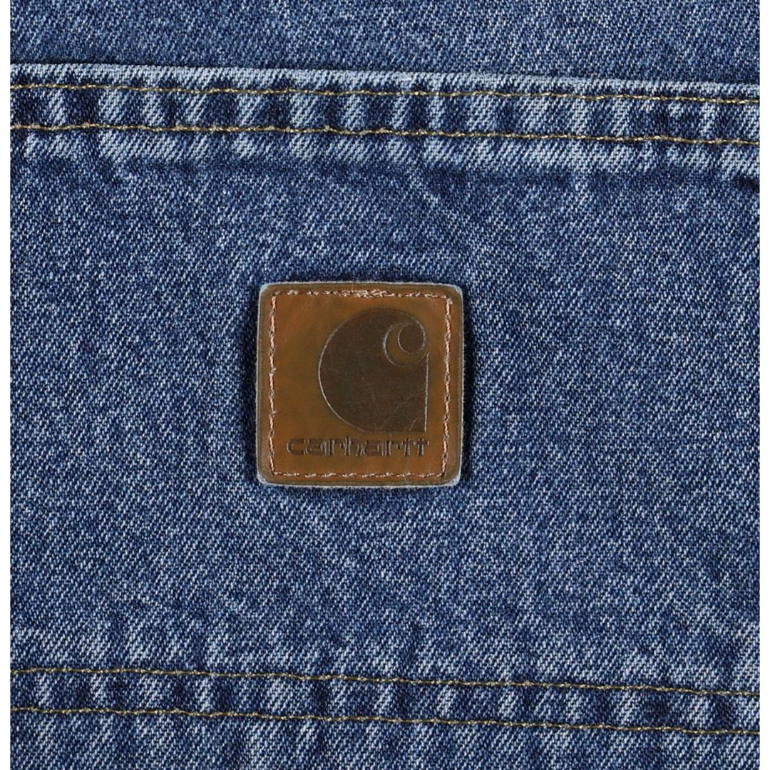 Carhartt Original Dungaree Fit Denim Painter Pants, Men's, Size W32 cotton blue type Vintage Second Hand