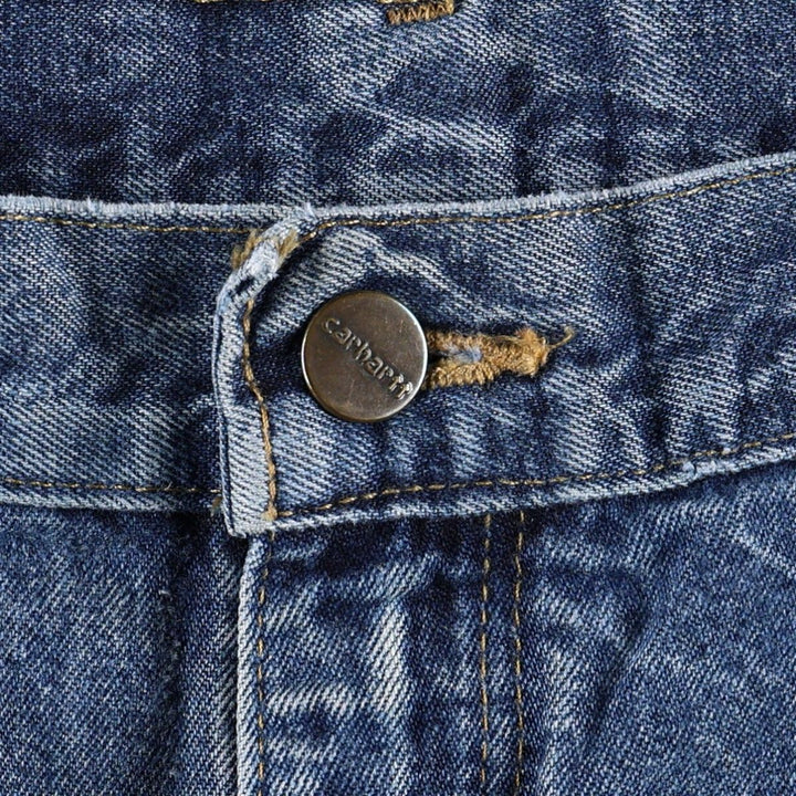 Carhartt Original Dungaree Fit Denim Painter Pants, Men's, Size W32 cotton blue type Vintage Second Hand
