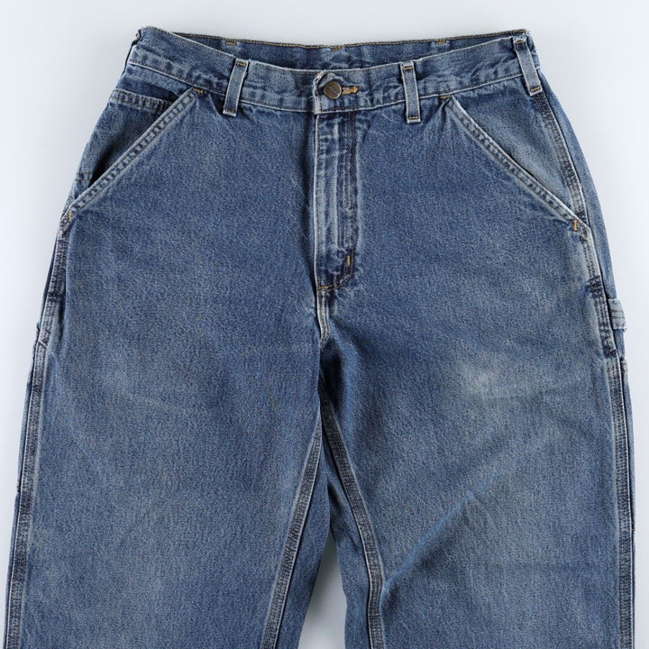 Carhartt Original Dungaree Fit Denim Painter Pants, Men's, Size W32 cotton blue type Vintage Second Hand