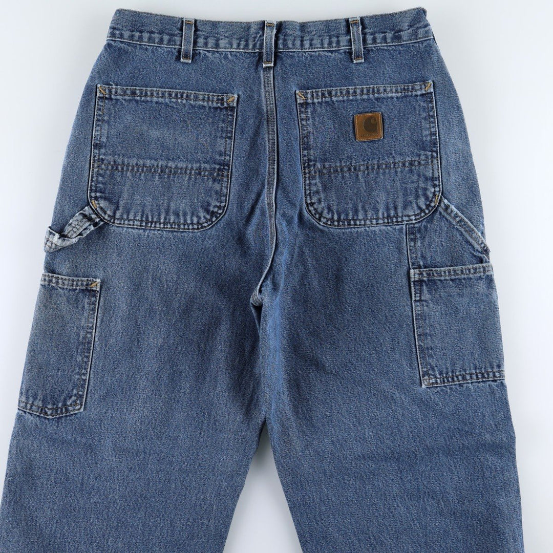 Carhartt Original Dungaree Fit Denim Painter Pants, Men's, Size W32 cotton blue type Vintage Second Hand