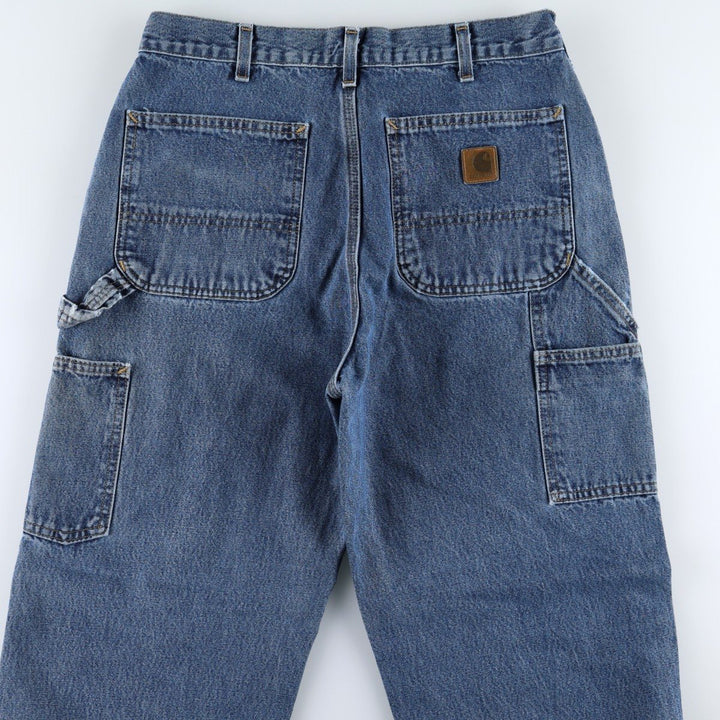 Carhartt Original Dungaree Fit Denim Painter Pants, Men's, Size W32 cotton blue type Vintage Second Hand