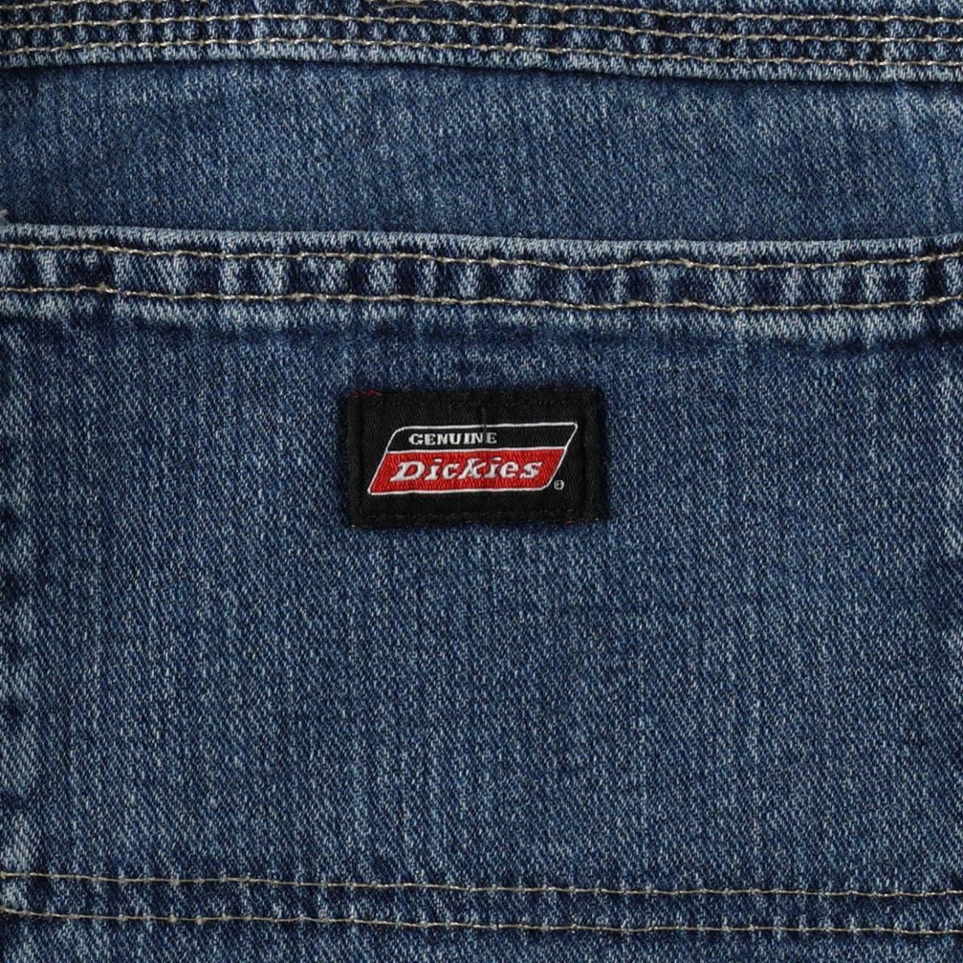 Dickies denim painter pants for men, equivalent to w36 cotton blue type Vintage Second Hand