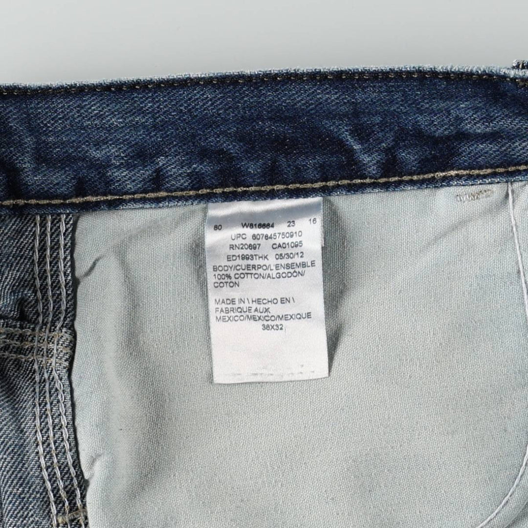 Dickies denim painter pants for men, equivalent to w36 cotton blue type Vintage Second Hand