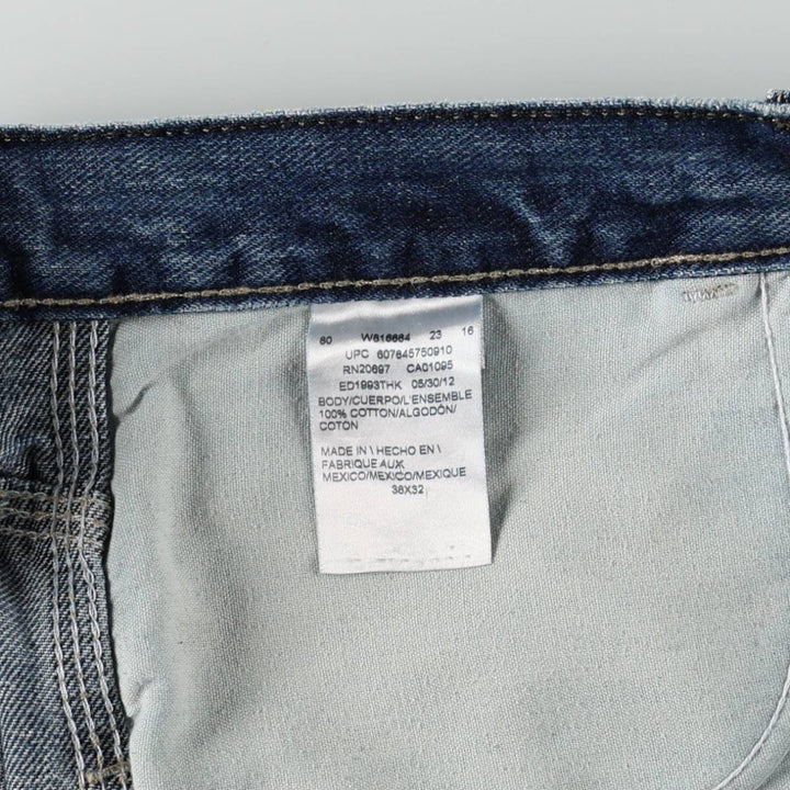 Dickies denim painter pants for men, equivalent to w36 cotton blue type Vintage Second Hand