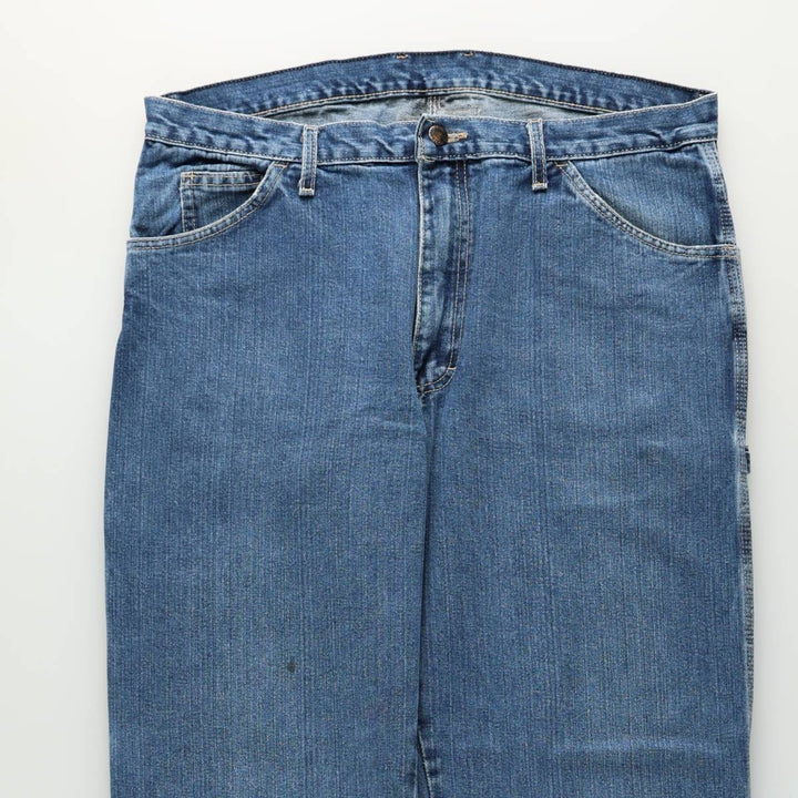 Dickies denim painter pants for men, equivalent to w36 cotton blue type Vintage Second Hand