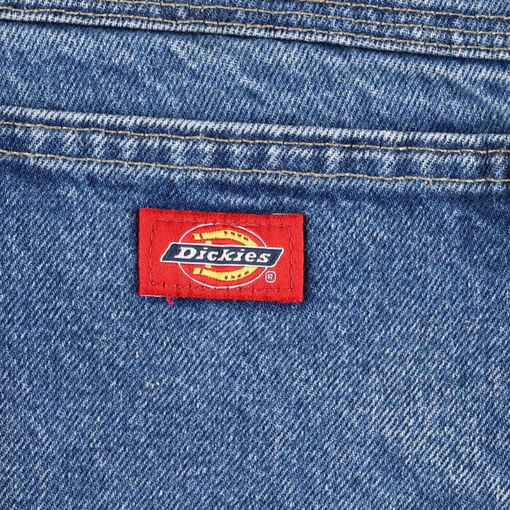 Dickies plain denim painter pants, men's size W35 (approx.) cotton blue type Vintage Second Hand