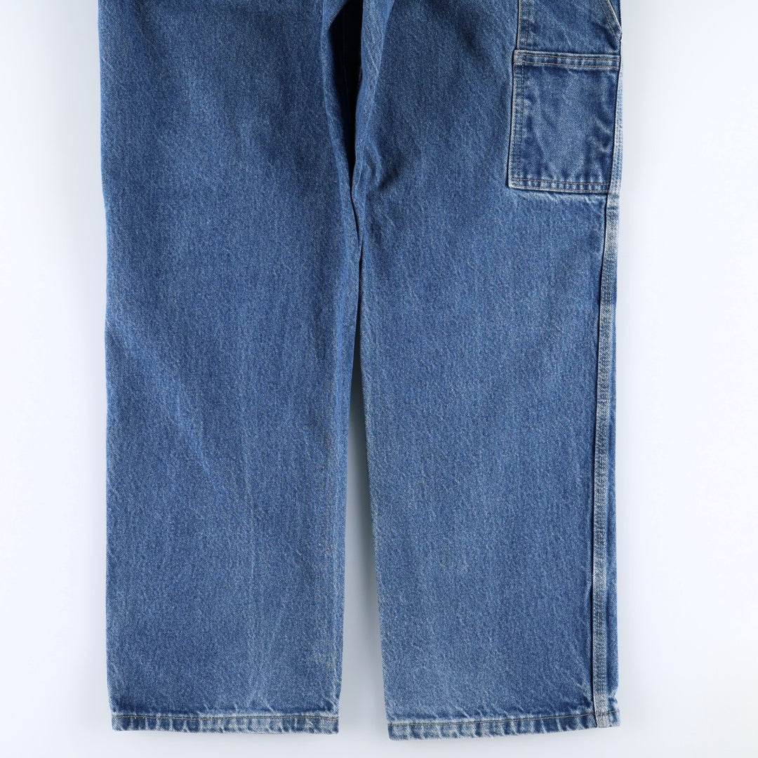 Dickies plain denim painter pants, men's size W35 (approx.) cotton blue type Vintage Second Hand