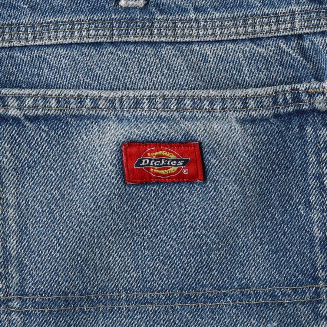 Dickies denim painter pants for men, equivalent to w36 cotton blue type Vintage Second Hand
